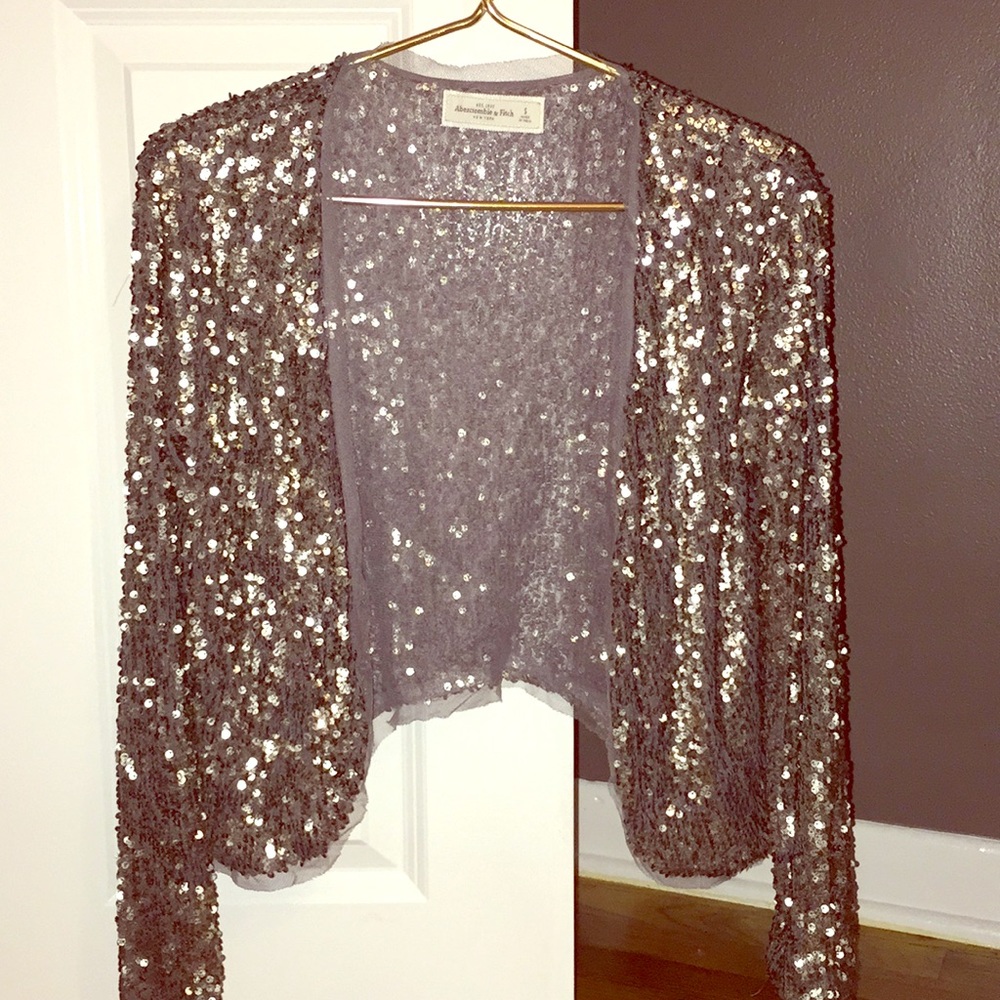 Sequin Abercrombie & Fitch Cardigan/ Blazer